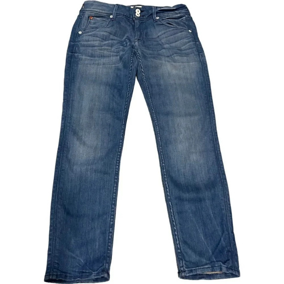 Hudson Collin Skinny Crop jeans sz 27 EUC - Picture 1 of 12